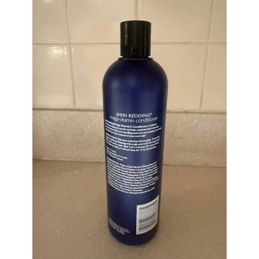 New! Jheri Redding Cleansers Mega Vitamin Hair Conditioner HTF Vintage 16 fl oz